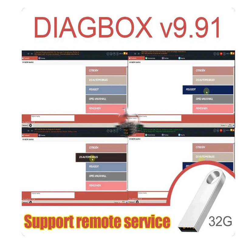ֽ Diagbox V9.91 ڵ   Ʈ, ٱ  ۵, Ǫ Ʈο  Vm 